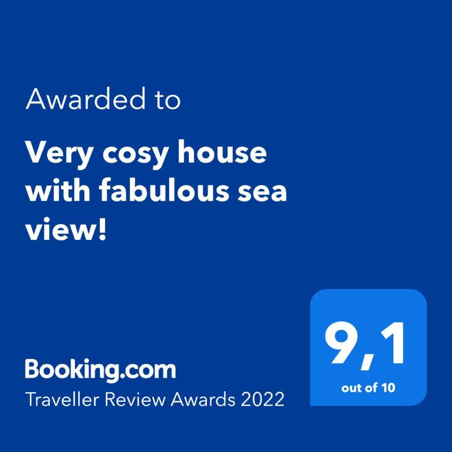 Very Cosy House With Fabulous Sea View! Pietra Ligure Εξωτερικό φωτογραφία